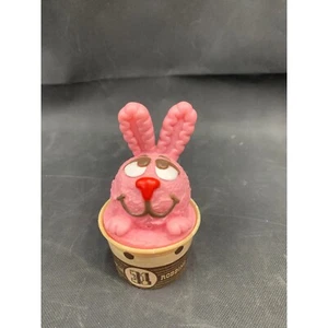 Baskin Robbins 31 Advertising Pink Bunny in Cup Toy Play Food - Picture 1 of 4