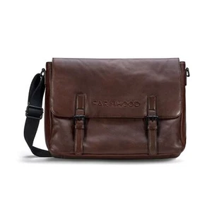Farmhood Memphis Messenger 1F Businesstasche Tasche Dark Brown dunkelbraun Neu - Bild 1 von 1