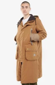 $1,800 - BARBOUR x And Wander Waterproof Insulated Hooded Coat Size L - Picture 1 of 11