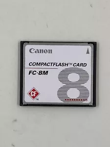 Canon 8MB FC-8M CF Compact Flash Camera Memory Card - Picture 1 of 2