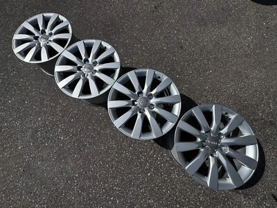 17" Audi OEM A4 S4 S6 A8 A6 Quattro S LINE A5 FACTORY STOCK 5X112 VW WHEELS RIMS - Image 1 of 4