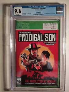Prodigal Son #1, CGC 9.6 WP, NYCC 2022, Recalled Red Dead Redemption II Xbox Cvr