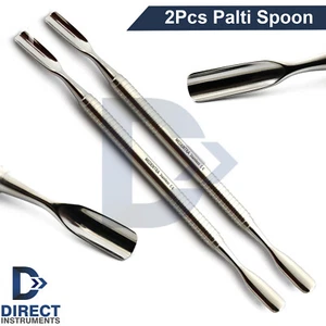 2pz Cucchiaio Dentale Palti Innesto Aumento Osseo Applicatore Strumenti Impianto - Foto 1 di 5
