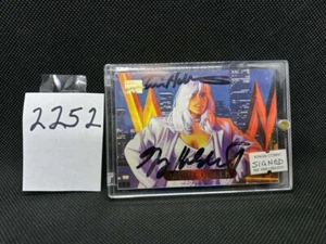 Tarjeta Marvel Masterpiece 1994 de la reina blanca firmada por Greg & Tim Hildebandt - Imagen 1 de 2