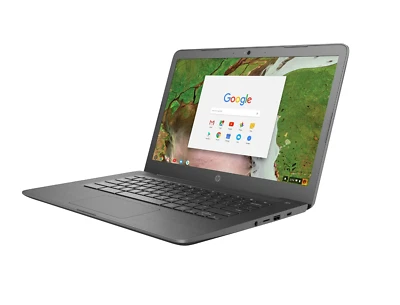 HP Touch Screen Chromebook 14-ca061dx 14" Intel N3450 1.1GHz 4GB RAM 32GB SSD - Image 1 of 4