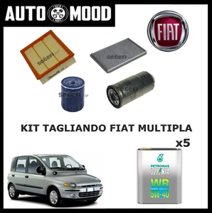 KIT TAGLIANDO FIAT MULTIPLA 1.9 JTD 105 110 115 4 FILTRI + OLIO SELENIA WR 5W40 - Foto 1 di 2