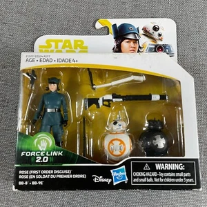 Hasbro Star Wars Force Link 2.0 Rose (First Order Disguise), BB-8, & BB-9E - Picture 1 of 7