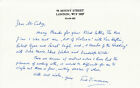 FRED ZIMMERMAN LEGENDARY FILM DIRECTOR SIGNED LETTER WITH GREAT CONTENT