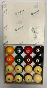Belgian Aramith Pool Billiard Balls Pool Ball Set - Picture 1 of 4