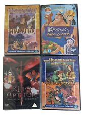 Vintage Kids Dvd Bundle New & Sealed King Arthur, Westward Ho, Kronks, & More 