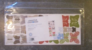 CREATIVE MEMORIES Butterfly Layering Designer Stickers 1/pk 2023 - NEW Ltd Editi - Picture 1 of 2