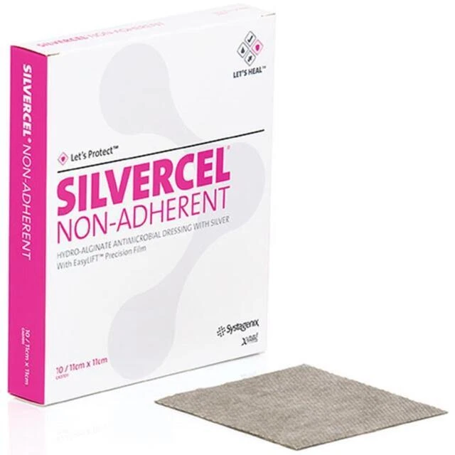 Johnson & Johnson Silvercel Non Adherent Antimicrobial Alginate Dressing - 900202