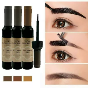 Semi-permanent Waterproof Peel-off Eye Brow Tattoo Tint Dye Gel Eyebrow Cream UK - Picture 1 of 15