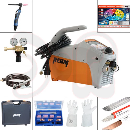 REHM WIG Schweißgerät TIGER 182 AC/DC ULTRA digital im SET 2 Schweißinverter TIG - Bild 1 von 1