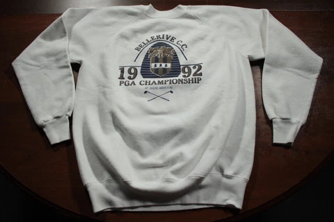 1992 PGA Championship Sweatshirt Bellerive St. Louis Golf Hanes Shirt Cover
