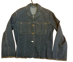 Yarra Trail Women’s Denim  Shirt Jacket Blue  Size 12 - Picture 1 of 7