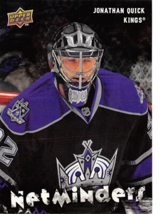 2009-10 Upper Deck Netminders #NET11 Jonathan Quick - Picture 1 of 2