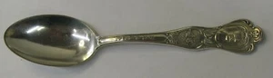 c. 1915 GENERAL JOFFRE FRANCE figural Birks EPNS souvenir teaspoon * - Picture 1 of 7