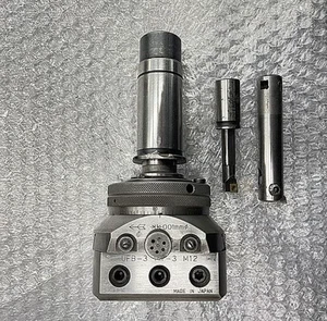 Universal Plan- & Ausdrehkopf UFB-3 MT3 M12 mit 32mm geradem Schaft gebraucht Japan - Bild 1 von 4