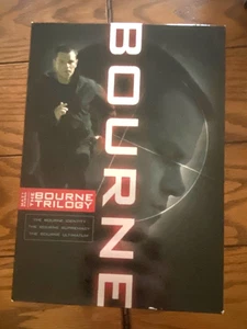 THE BOURNE TRILOGY, ( IDENTITY, SUPREMACY, ULTIMATUM)  DVD BOX SET,  MATT DAMON - Picture 1 of 1