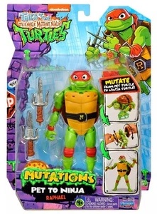 Teenage Mutant Ninja Turtles - Pet to Ninja Figure - Raphael - M - Picture 1 of 2