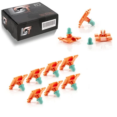 10x molduras parachoques fijación abrazadera clips para VW Golf III VARIANT - Imagen 1 de 4