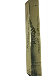 Tarte ~ Maneater Emphaseyes ~ Ceja de alta definición ~ Negro Marrón ~ 0,0007 oz - Imagen 1 de 2