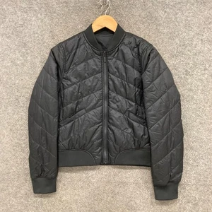 Chaqueta Lululemon Mujer Talla 6 AUS 10 Negra Plumón Pluma Reversible A3507 - Imagen 1 de 13