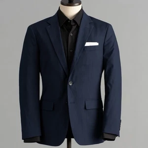 Traje Chaqueta J Crew Para Hombre 44L Azul Thompson Elastizado Elástico Chino Preppy BA491 - Imagen 1 de 13