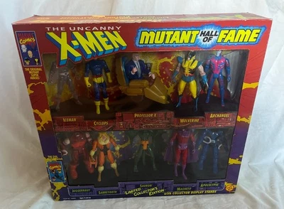 The Uncanny X-Men Mutant Hall of Fame edição limitada de colecionador, conjunto com 10 bonecos - Imagem 1 de 4