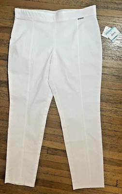 Anne Klein Trouser Pant Women's Size 16 Side Zipper Wide Waist New Tags $79 - Image 1 of 4