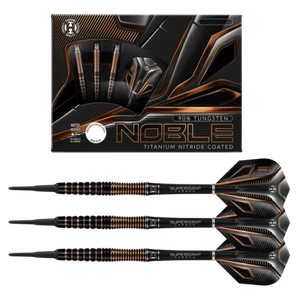 Harrows Noble 90 % Wolfram Soft Tip Darts - wählen Sie aus 18 g 20 g oder 21 g - Bild 1 von 5