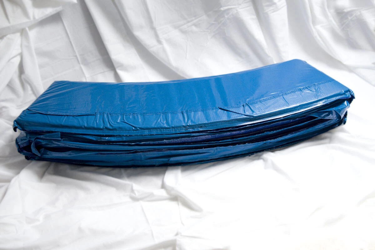 Trampolin-Abdeckung Für 4,3 M Trampoline – Wasserdicht, UV-beständig, Mit 8-Punkt-Befestigung, Farbe Blau
