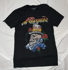 Camiseta pequeña unisex Poison nueva con etiquetas - Imagen 1 de 3