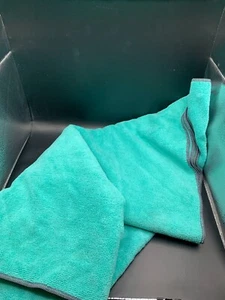 Microfiber Beach Mat Towel Teal Green XL Easy Wash Lightweight - Picture 1 of 3