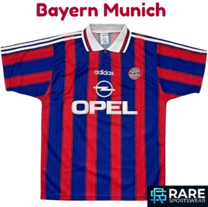 AUTÉNTICA CAMISETA DE FUTBOL LOCAL VINTAGE BAYERN MUNICH 1995-97 MEDIANA ADULTO (COMO NUEVA) - Imagen 1 de 6