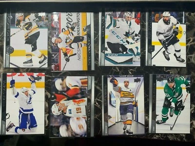 UPPER DECK HOCKEY 2020-21 SERIES 1 ROOKIES & BASE,PARALLEL COMPLETE YOUR SET - Image 1 of 4