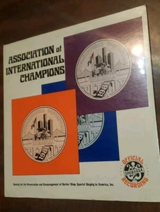 Association Of International Champions 1981 Barbershop Quartets LP SPEBSQSA New - Picture 1 of 5