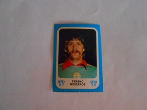 figurina CALCIATORI ARGENTINA 78 COPA MUNDIAL-FERENC MESZAROS-UNGHERIA