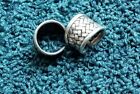 Traditional Tribal Creative classical Chinese hand-woven Miao silver ring 1piece