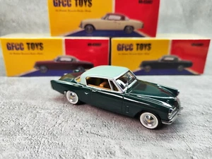 GFCC 1/43 Scale Studebaker Commander 1953 Green Diecast Car - Picture 1 of 4