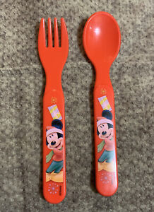 Disney’s Mickey Mouse Christmas 🎄Matching Toddler/Small Kid Spoon & Fork