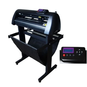 Cutting Plotter Machine Automatic Edge Patrol 24in Steel-string Roller GC-721ABJ - Picture 1 of 13
