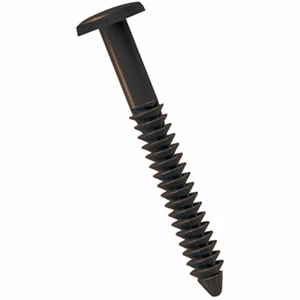 Musket Brown Window Shutters Panel Peg Loks 3" Fasteners Spikes Lock Pegs Bulk - Picture 1 of 5