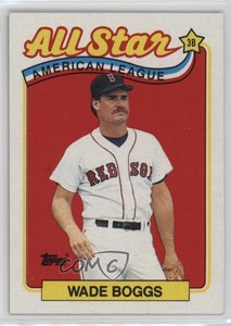1989 Topps All Star Wade Boggs #399.1 HOF