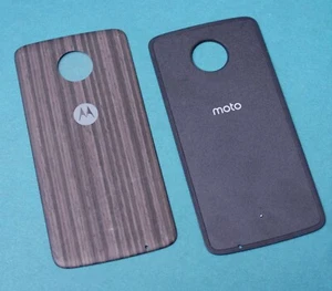 Wooden back door mod for Motorola Moto Z1 Z2 Z3 Z4 series A-stock SKU#10113 - Picture 1 of 1