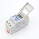 Digital LCD DIN Programmable Weekly Rail Timer AC 110V 16A Time Relay Switch