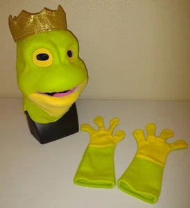 Frog Prince Fursuit Partial Animal Costume Mascot Head And Gloves! - Picture 1 of 16