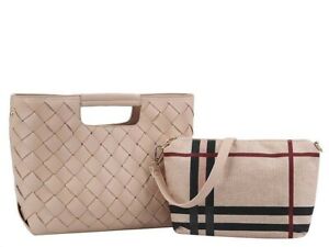  Handbag for Women Tote Bag Shoulder Bags Satchel Mini Purse Set