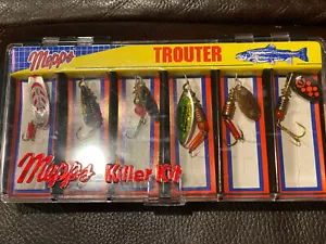 MEPPS TROUTER KILLER KIT AGLIA BLACK FURY Lures New Sealed - Picture 1 of 5